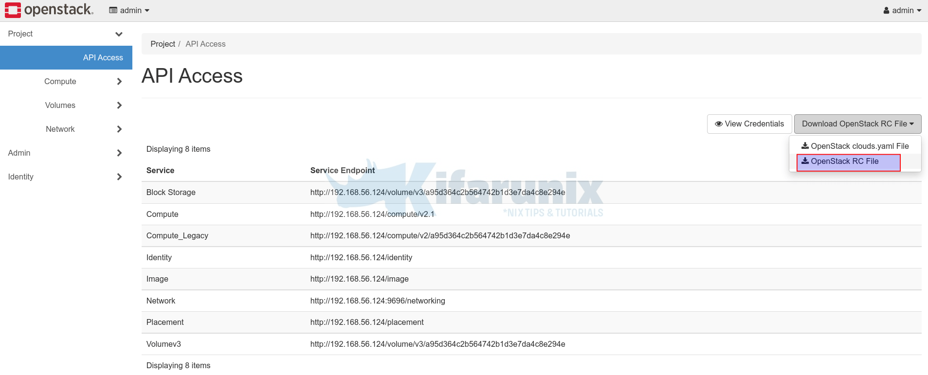 How to Create And Delete OpenStack Project - kifarunix.com