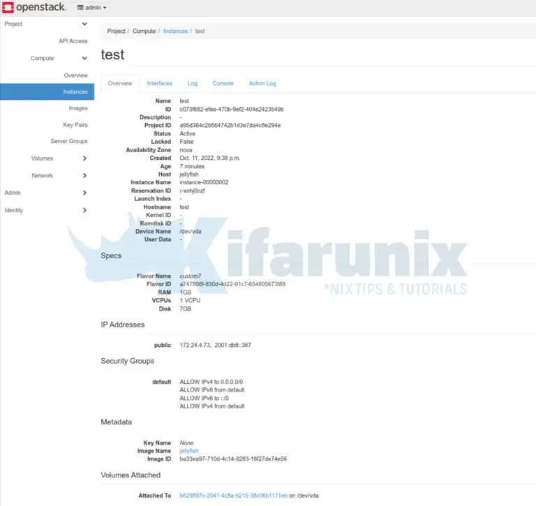 Create and Upload Custom Linux Image into OpenStack - kifarunix.com