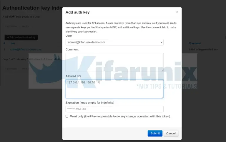 How to Integrate TheHive with MISP - kifarunix.com