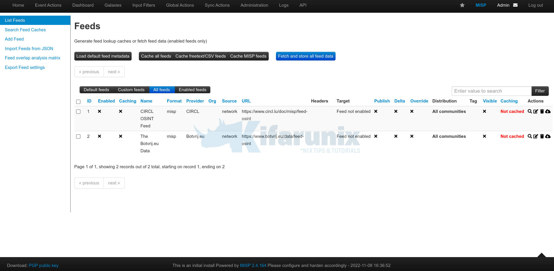 Install MISP on Ubuntu 24.04/Ubuntu 22.04/Ubuntu 20.04 - kifarunix.com