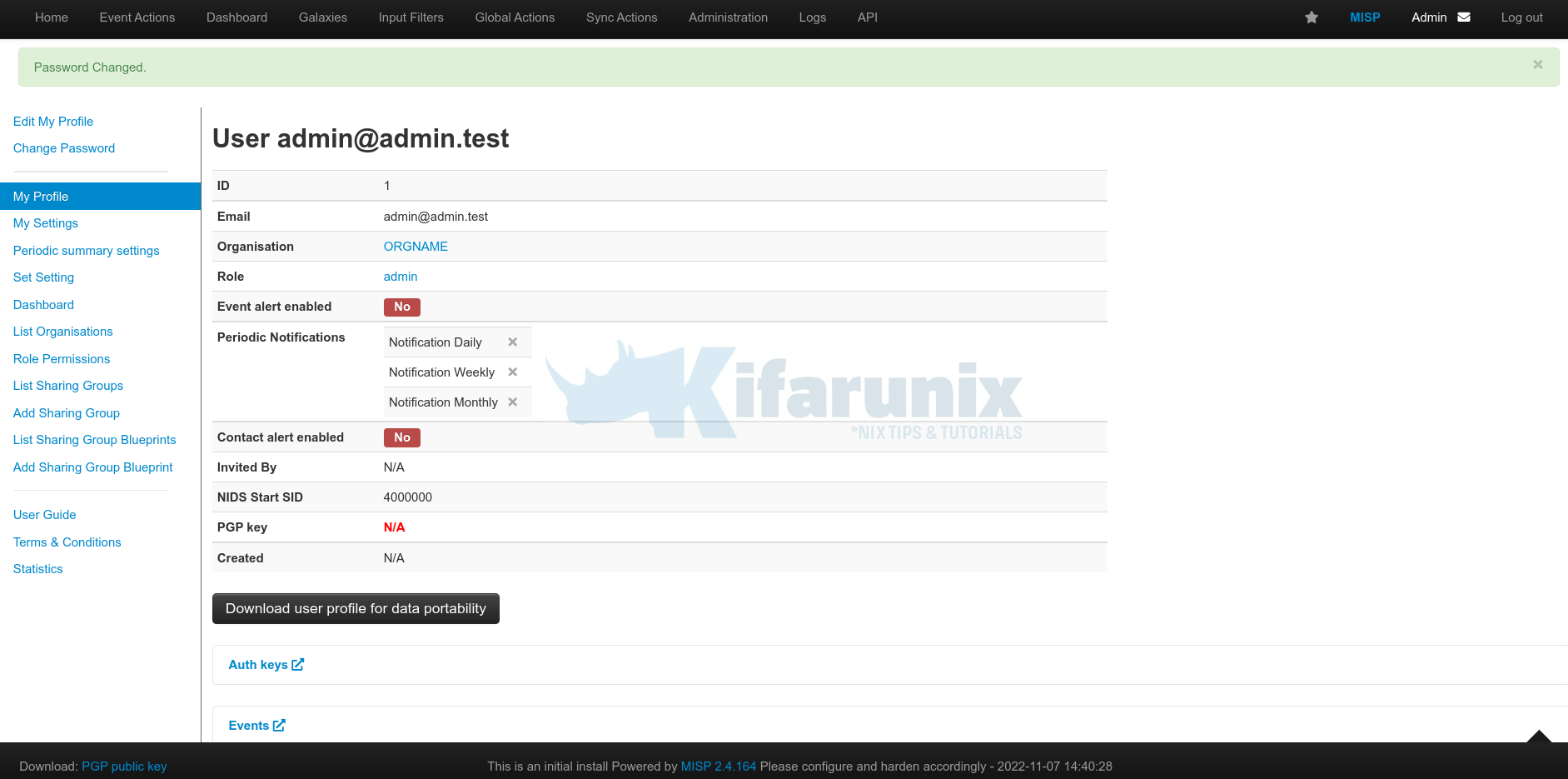 Install MISP on Ubuntu 24.04/Ubuntu 22.04/Ubuntu 20.04 - kifarunix.com