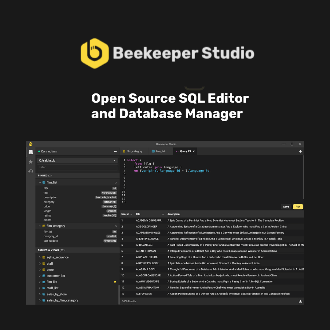 Install Beekeeper Studio SQL Manager on Ubuntu 22.04, 20.04