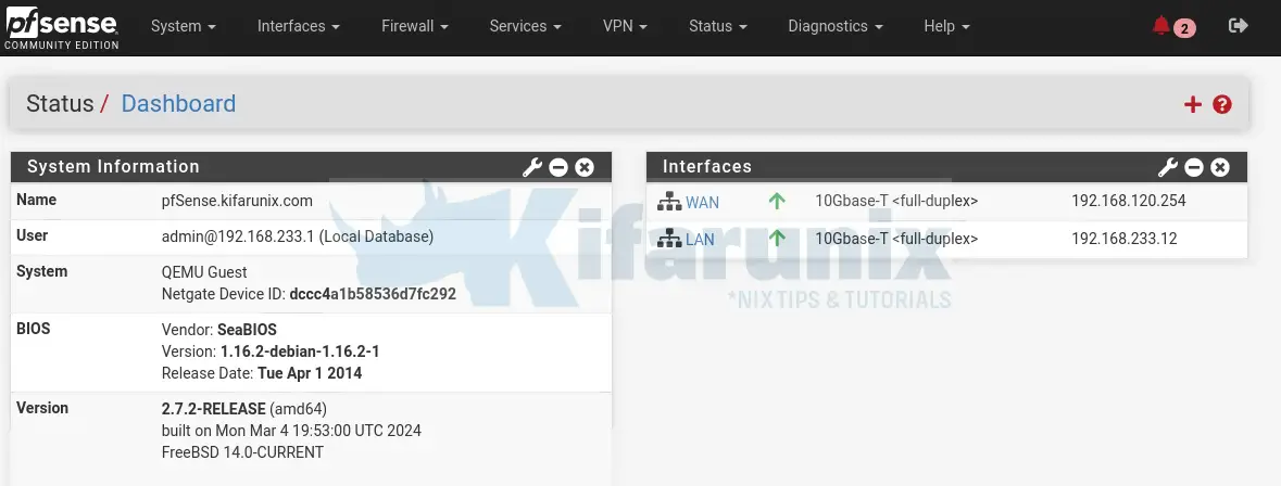 Install Wazuh Agent on pfSense