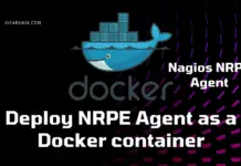 Deploy NRPE Agent as a Docker container