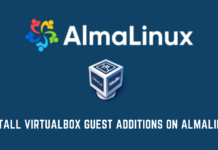 Install VirtualBox Guest Additions on AlmaLinux