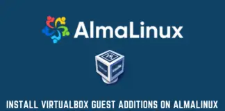 Install VirtualBox Guest Additions on AlmaLinux