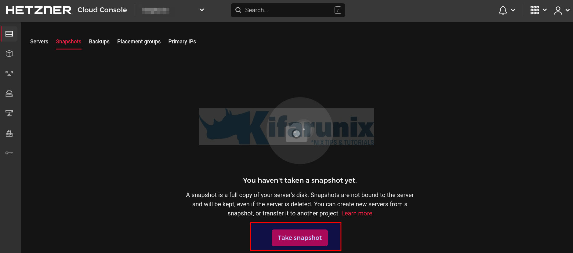 Home 25 How to Clone VPS Server on Hetzner Cloud