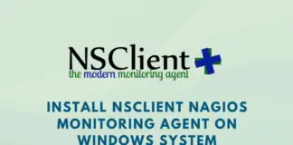 Install NSClient Nagios Monitoring Agent on Windows System