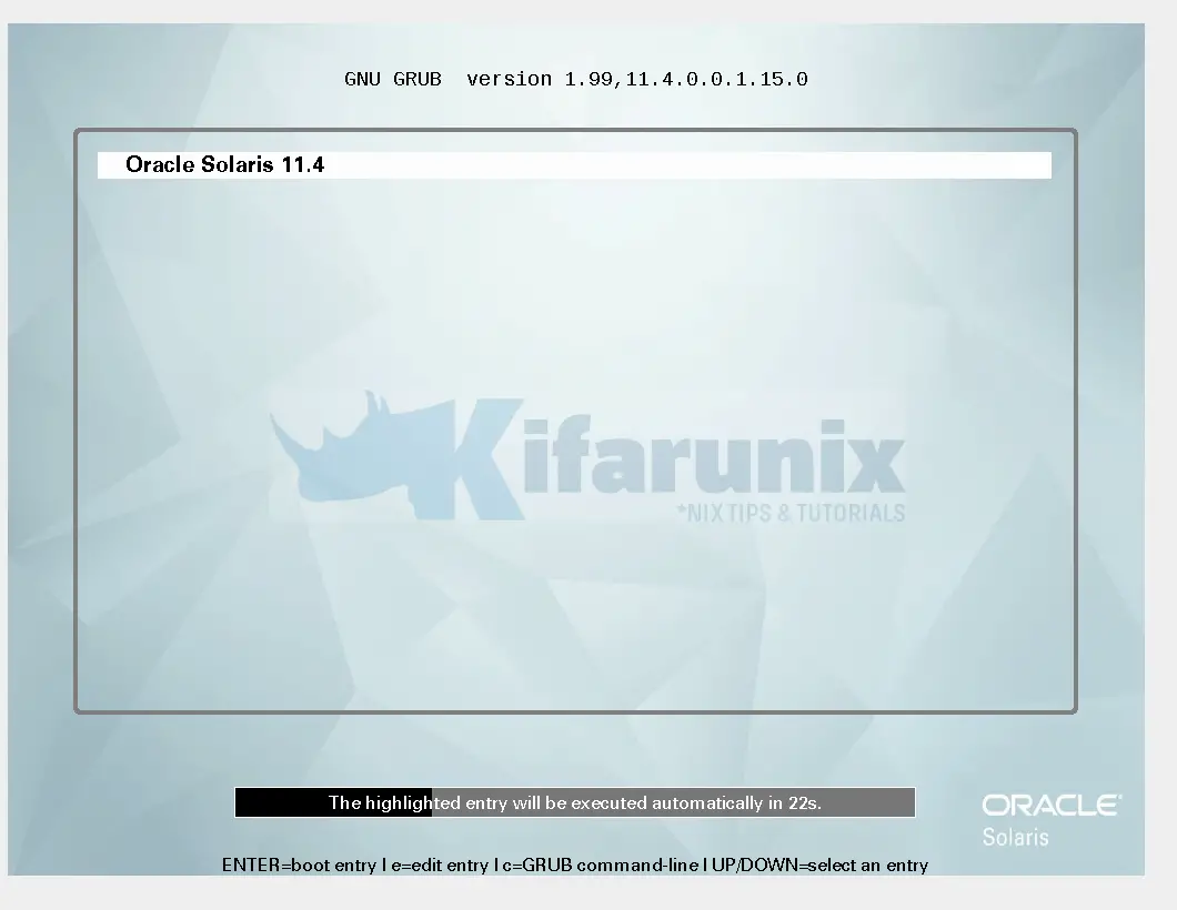 Easily Install Solaris 11.4 on VirtualBox - kifarunix.com