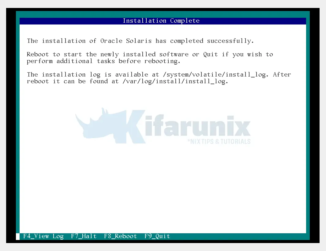 Easily Install Solaris 11.4 on VirtualBox - kifarunix.com