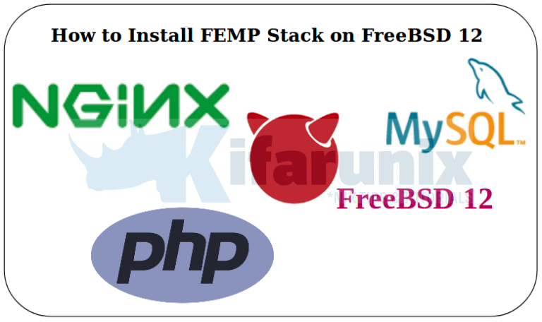Install FEMP Stack on FreeBSD 12 - kifarunix.com