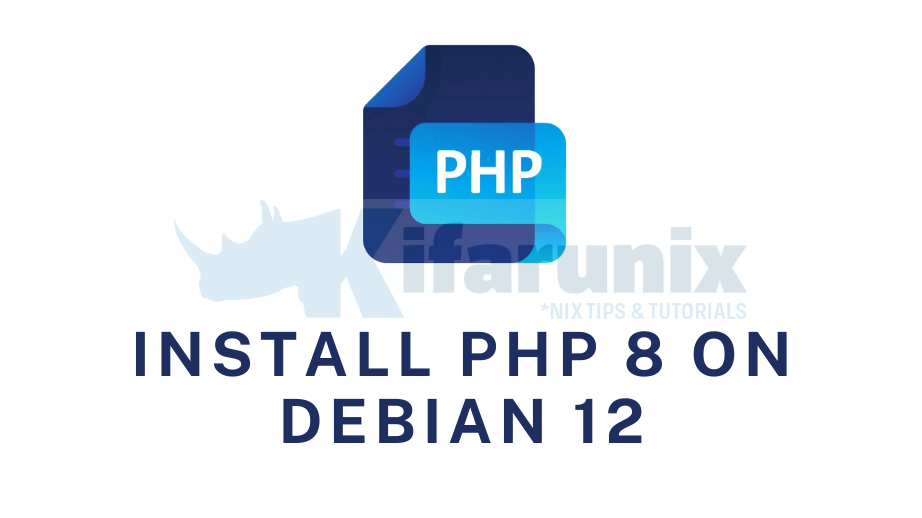 Install PHP 8 on Debian 12