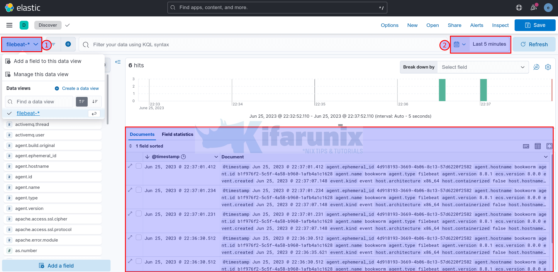 Install Filebeat 8 on Debian 12