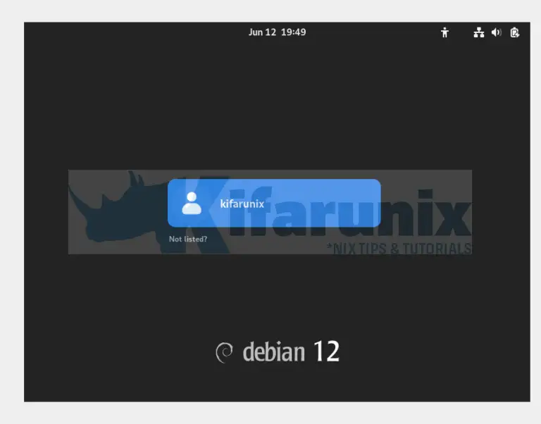 Install Debian 12 on VirtualBox - kifarunix.com