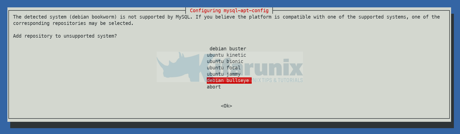 Install MySQL 8 on Debian 11