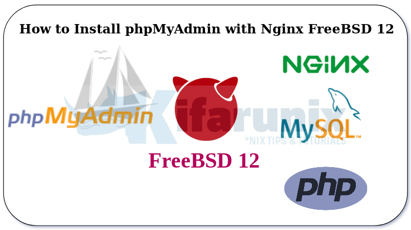Install phpMyAdmin with Nginx on FreeBSD 12