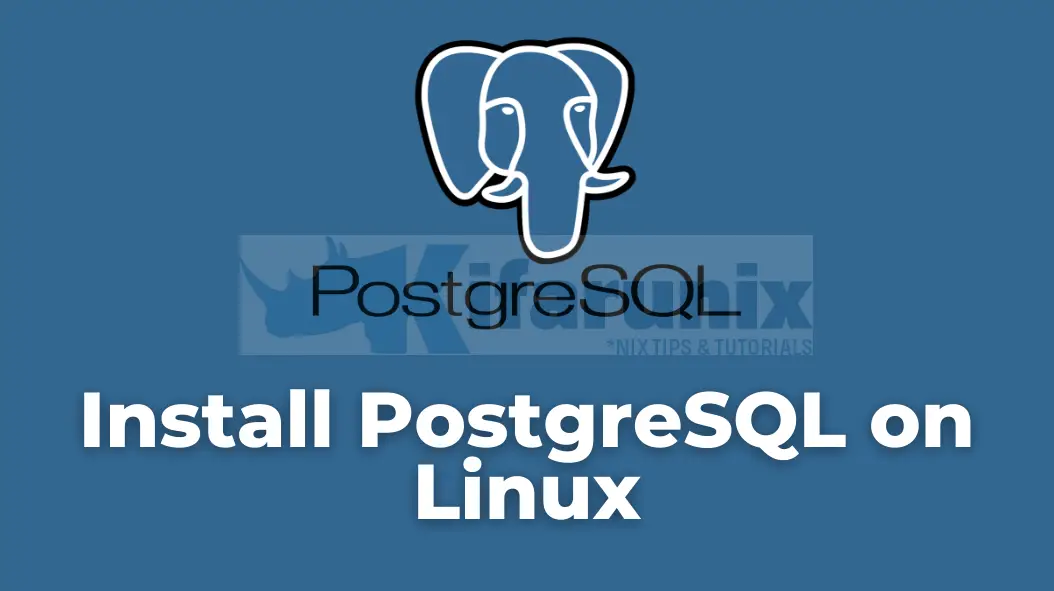 Home 22 Install PostgreSQL 15 on Debian 12