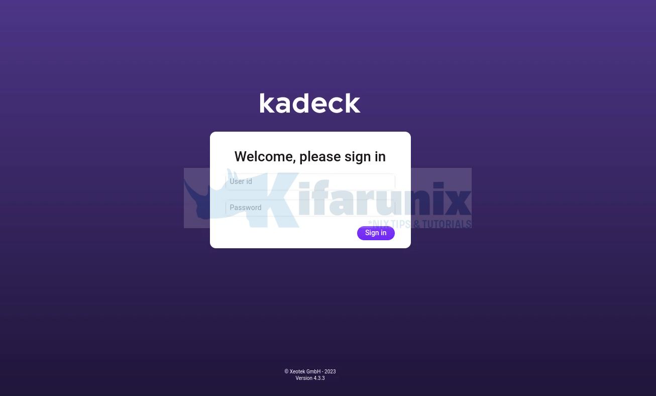 Home 22 Install Kadeck Apache Kafka UI Tool on Debian/Ubuntu