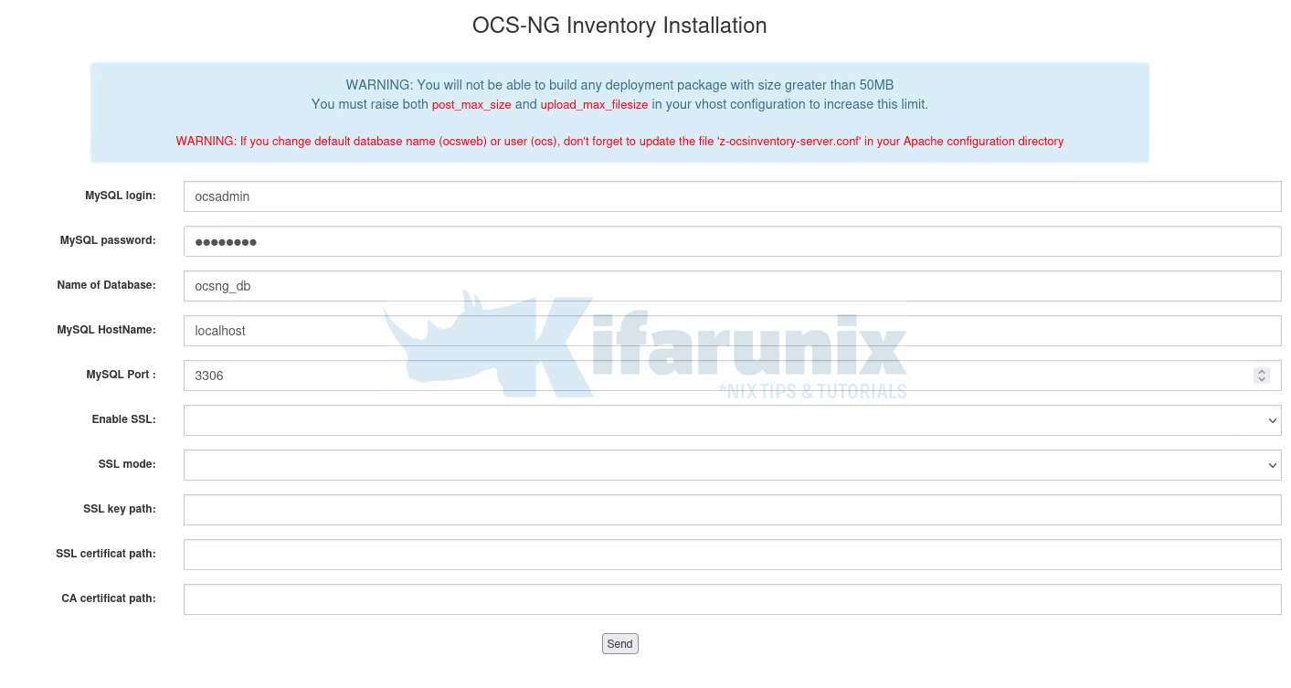 Install OCS Inventory Server on Debian