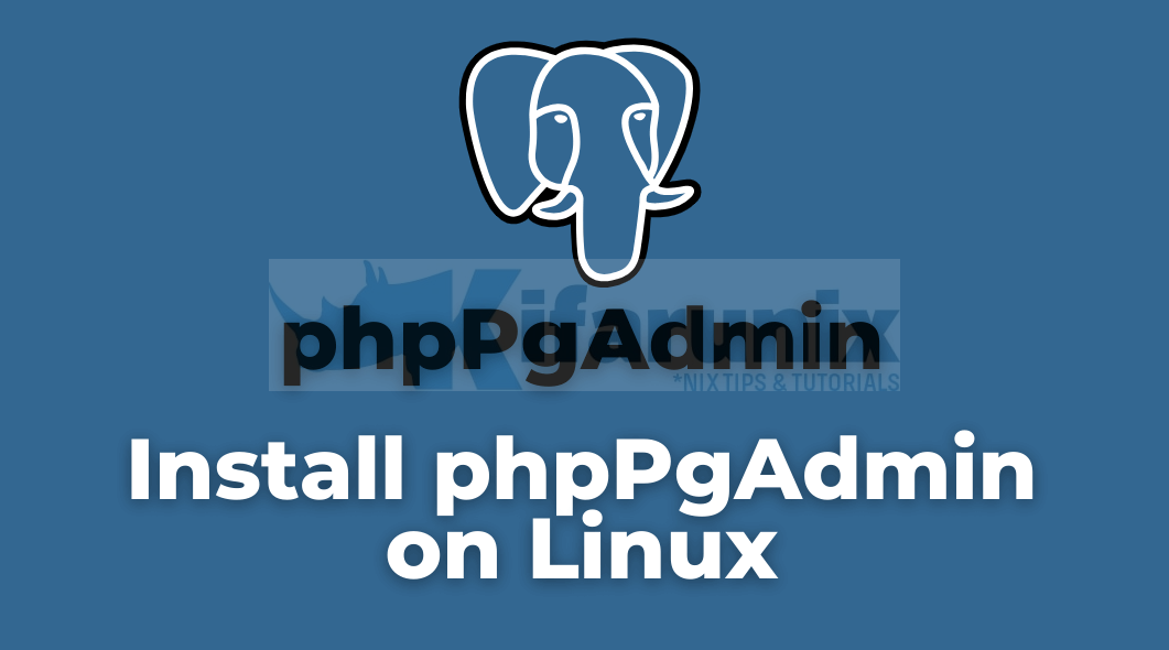 install phpPgAdmin on Debian 12