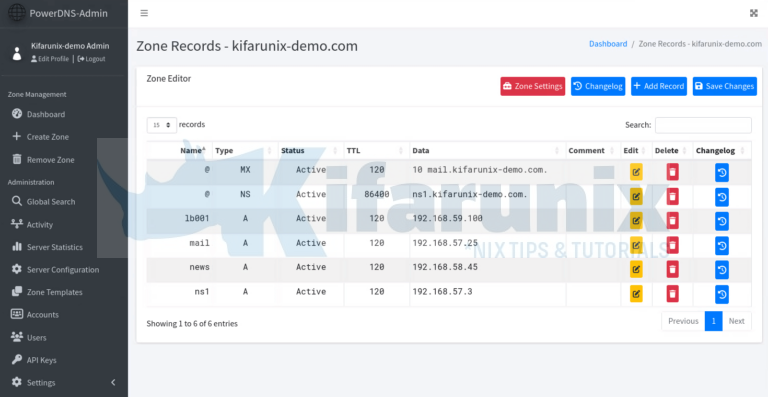 Zone File Example Ubuntu Install and Setup PowerDNS Admin on Ubuntu 22.04 - kifarunix.com