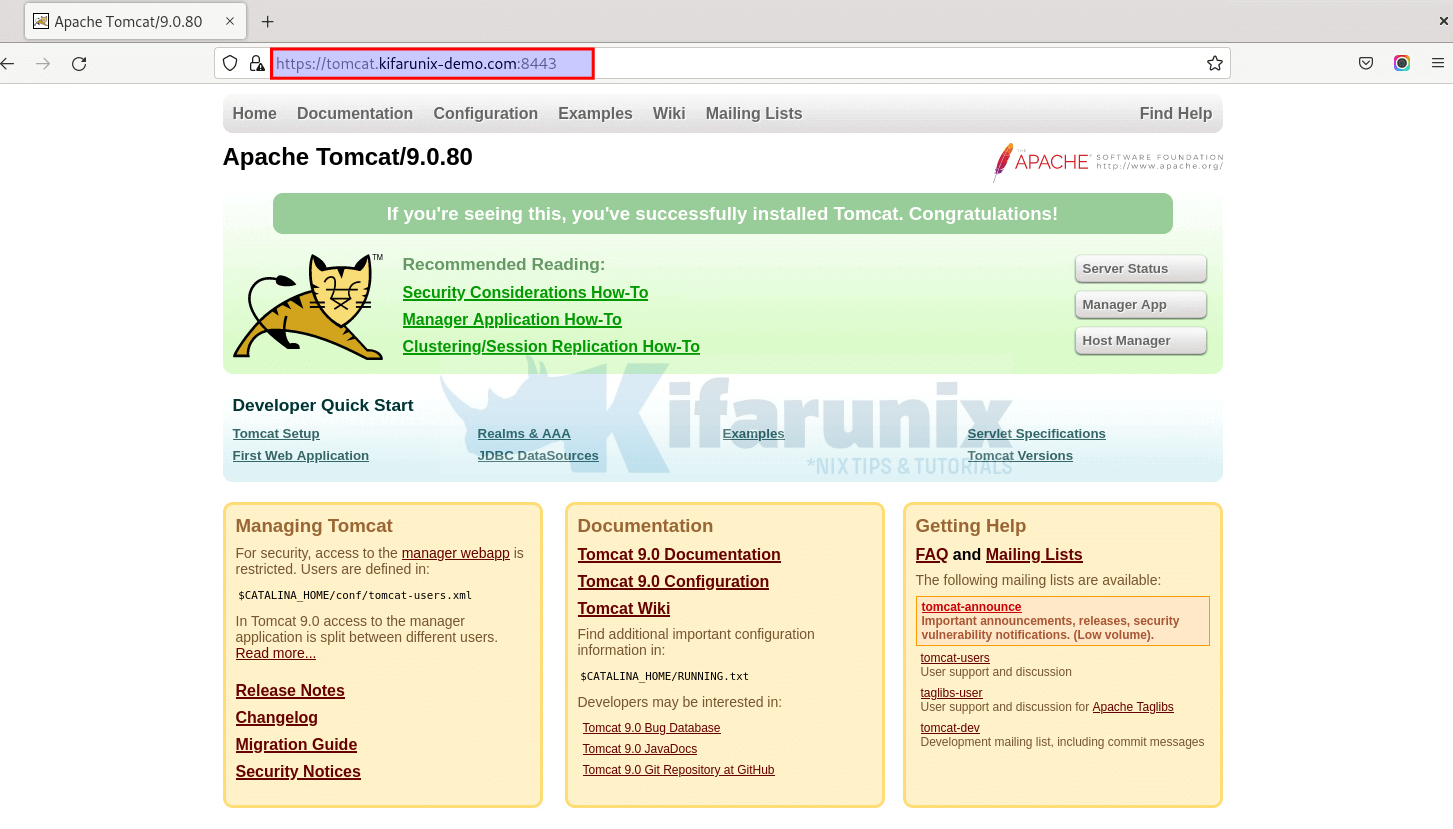 How to Configure Apache Tomcat with HTTPS