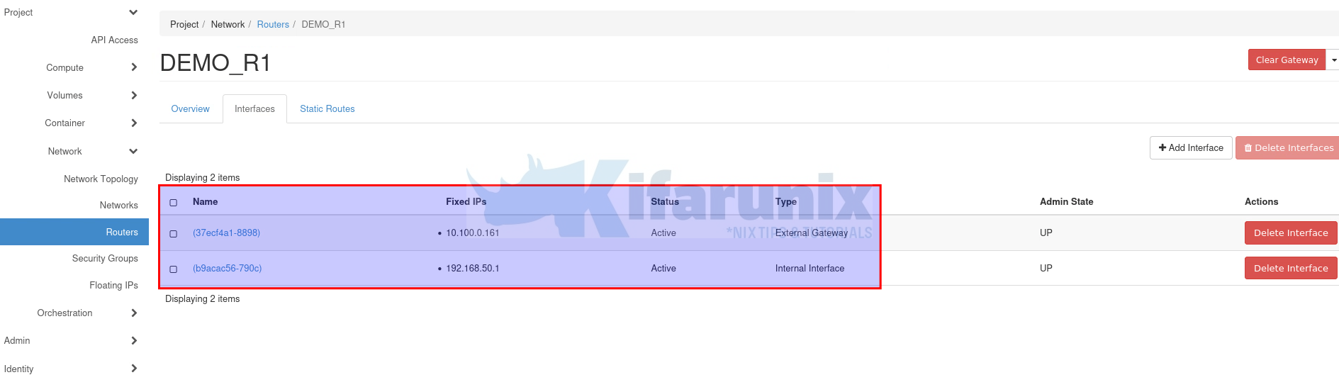 How to Configure OpenStack Networks for Internet Access - kifarunix.com