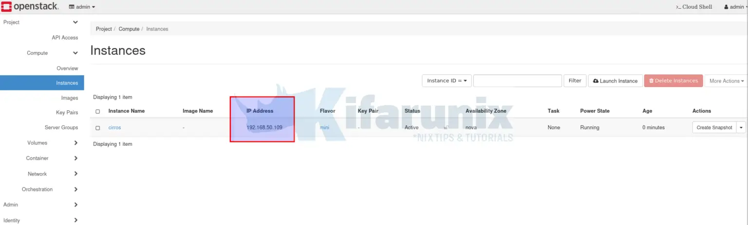 How to Configure OpenStack Networks for Internet Access - kifarunix.com