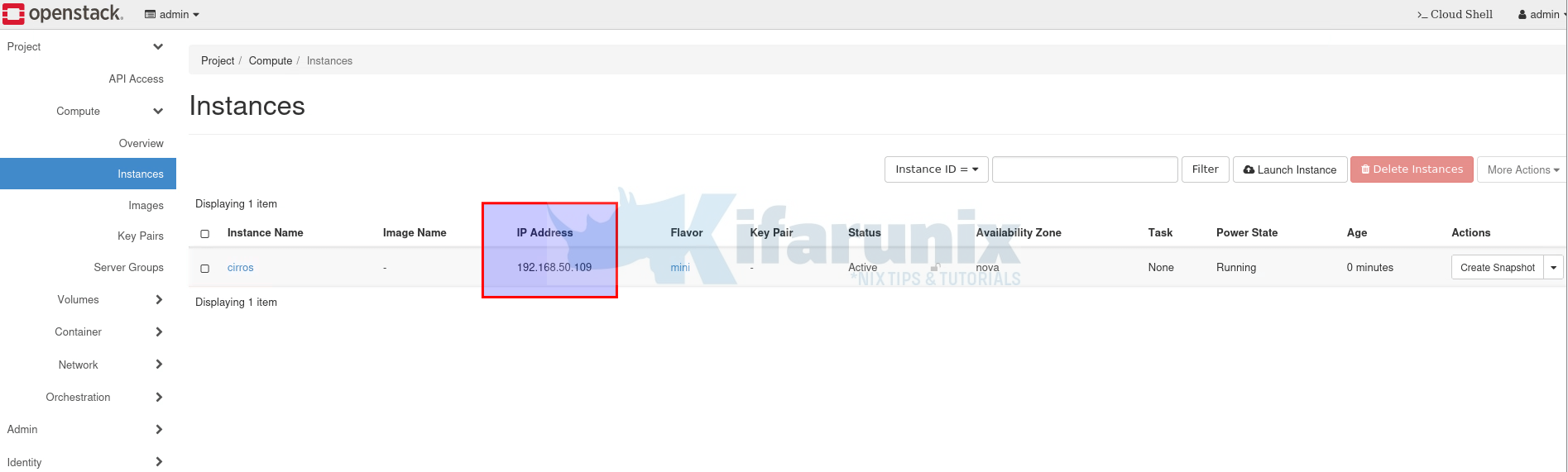 Open Internet Stack How to Configure OpenStack Networks for Internet Access - kifarunix.com