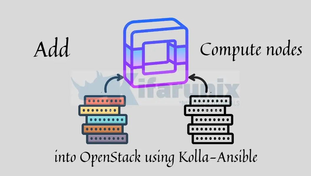 Add Compute Nodes into OpenStack using Kolla-Ansible 1 Add Compute Nodes into OpenStack using Kolla-Ansible