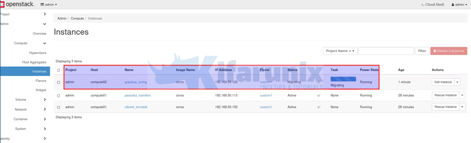 How to Safely Reboot OpenStack Compute Node - kifarunix.com