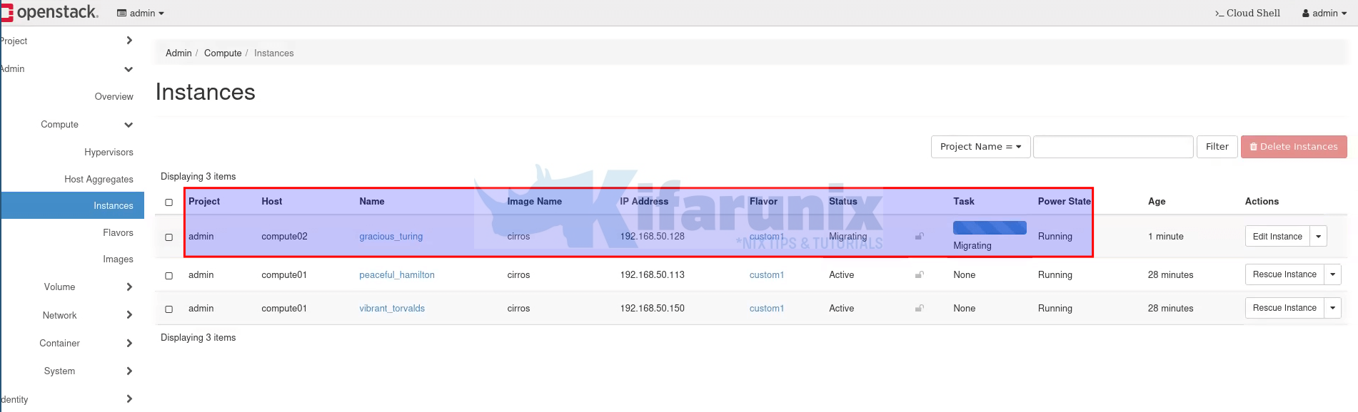 How to Safely Remove Compute Node from OpenStack Deployment