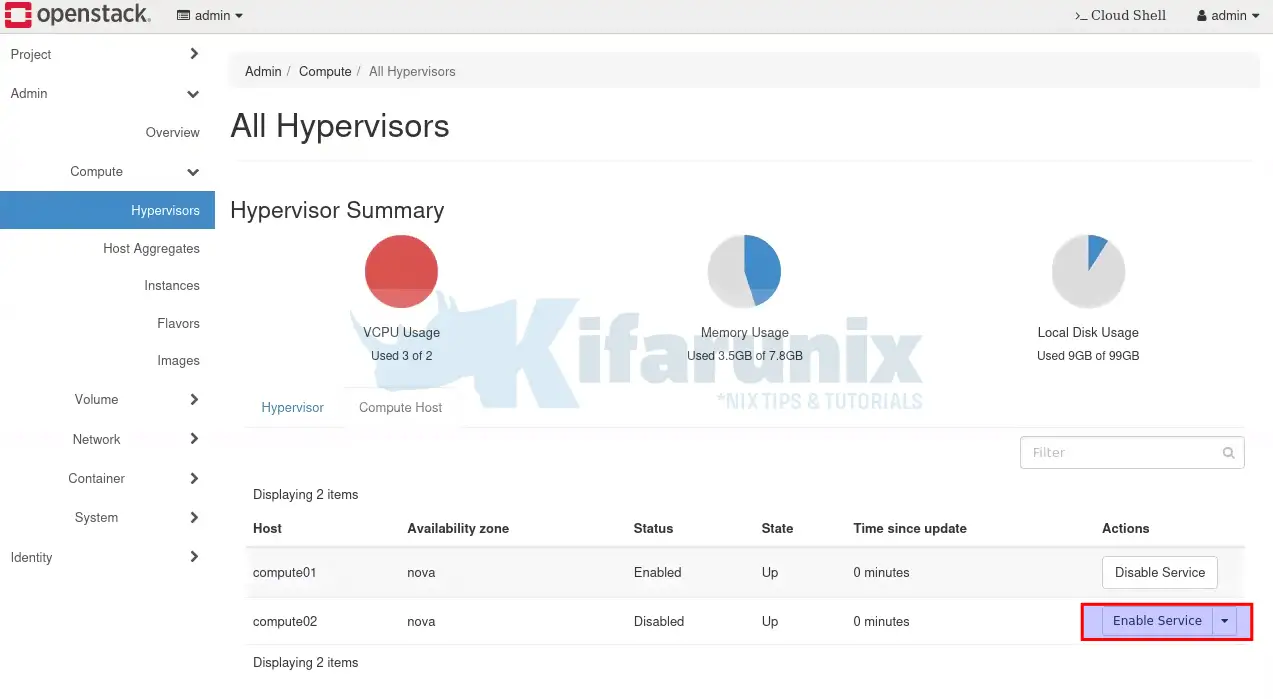 How to Safely Reboot OpenStack Compute Node - kifarunix.com