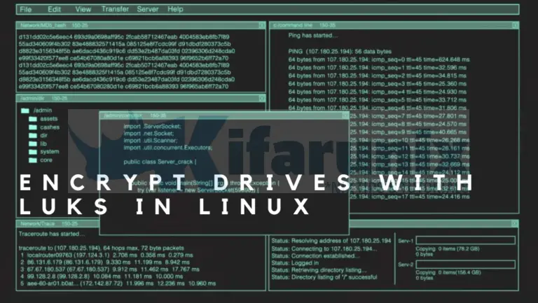 Encrypt Drives with LUKS in Linux - kifarunix.com