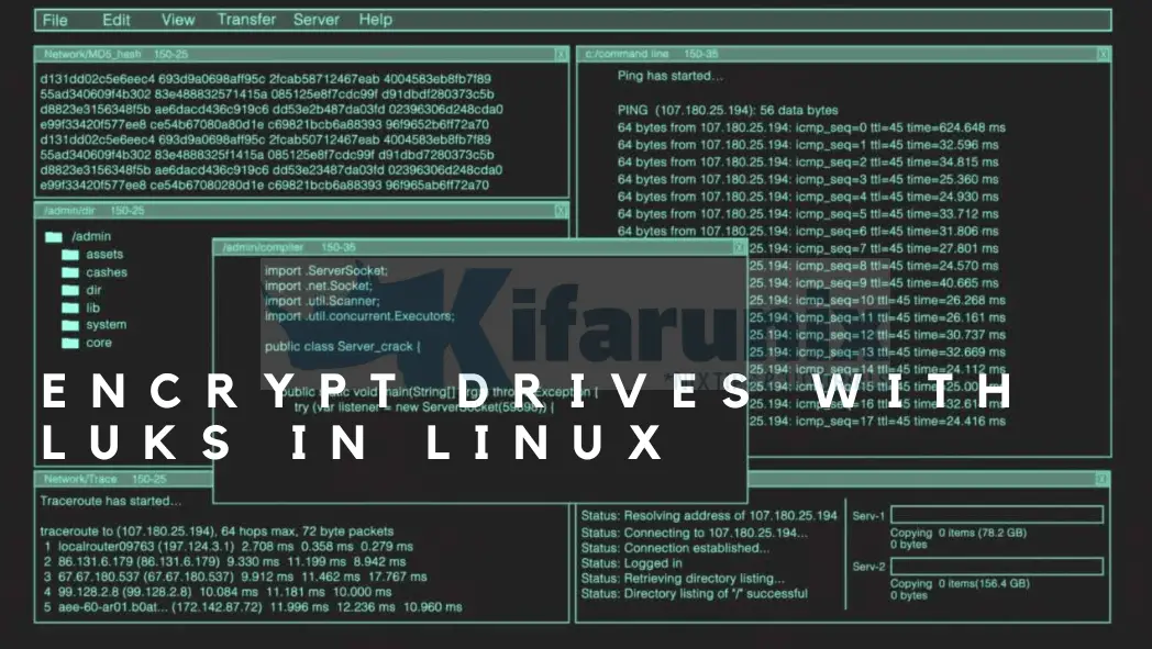 Encrypt Drives with LUKS in Linux 1 Encrypt Drives with LUKS in Linux