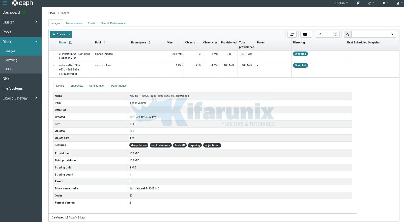 Part 3: Integrate OpenStack with Ceph Storage Cluster 5 openstack images n volumes on ceph
