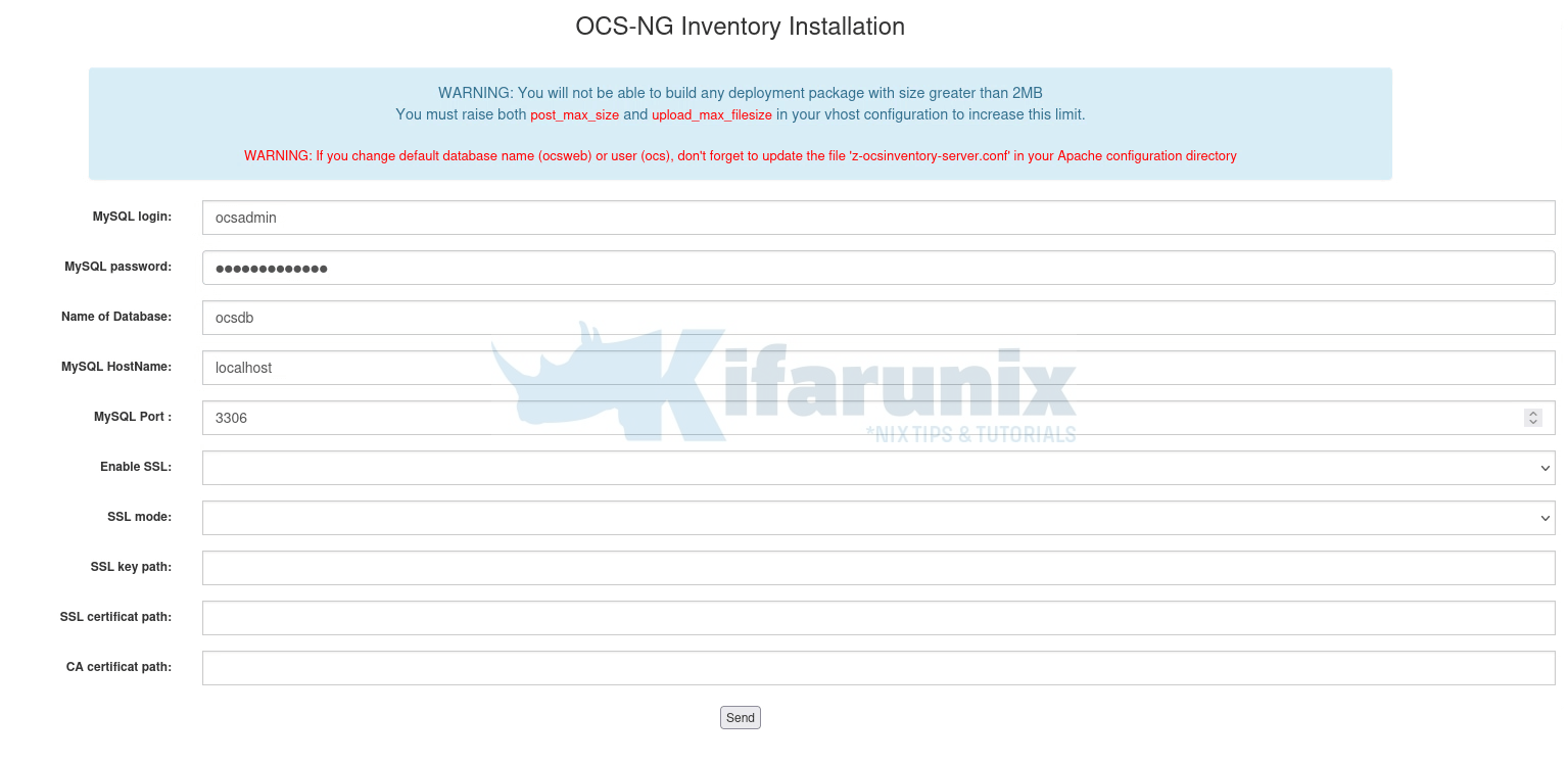 Install OCS-NG Inventory on CentOS 8 Stream