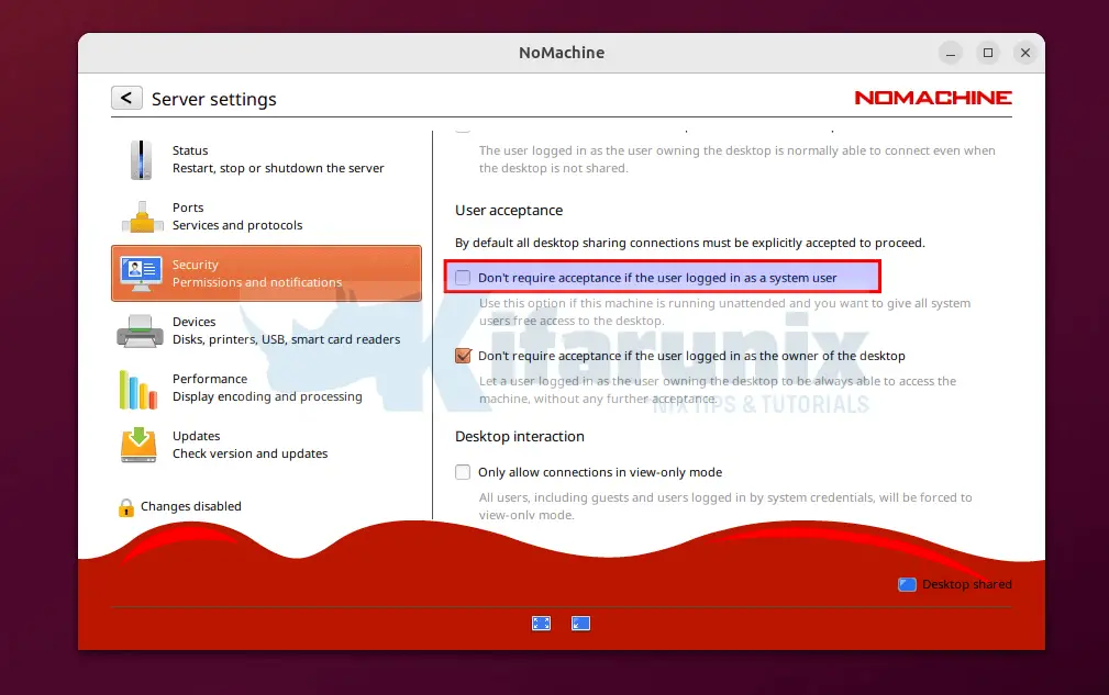Install NoMachine on Ubuntu 24.04/Ubuntu 22.04 4 Install NoMachine on Ubuntu 24.04/Ubuntu 22.04