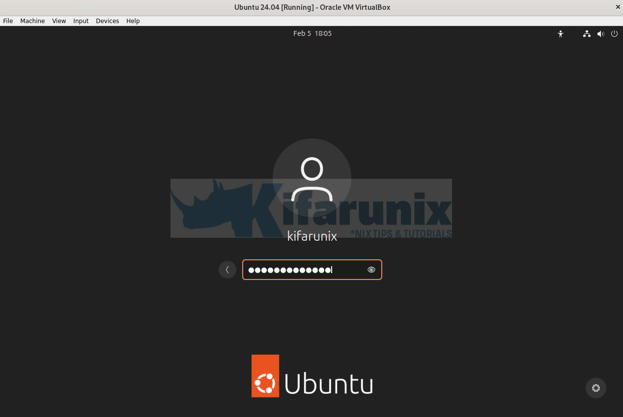 Install Ubuntu 24.04 on VirtualBox