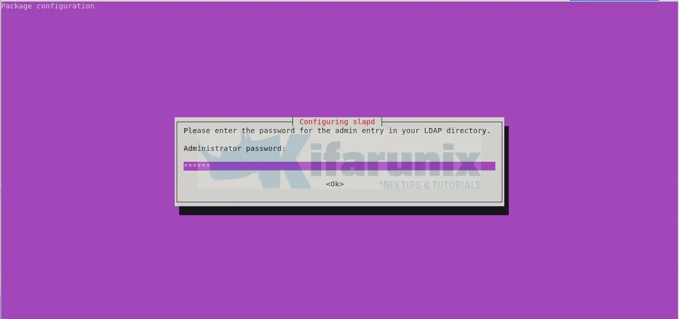 openldap admin pass