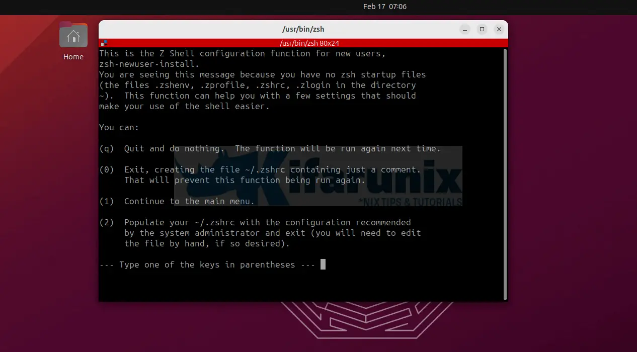 Install Zsh on Ubuntu 24.04 1 Install Zsh on Ubuntu 24.04