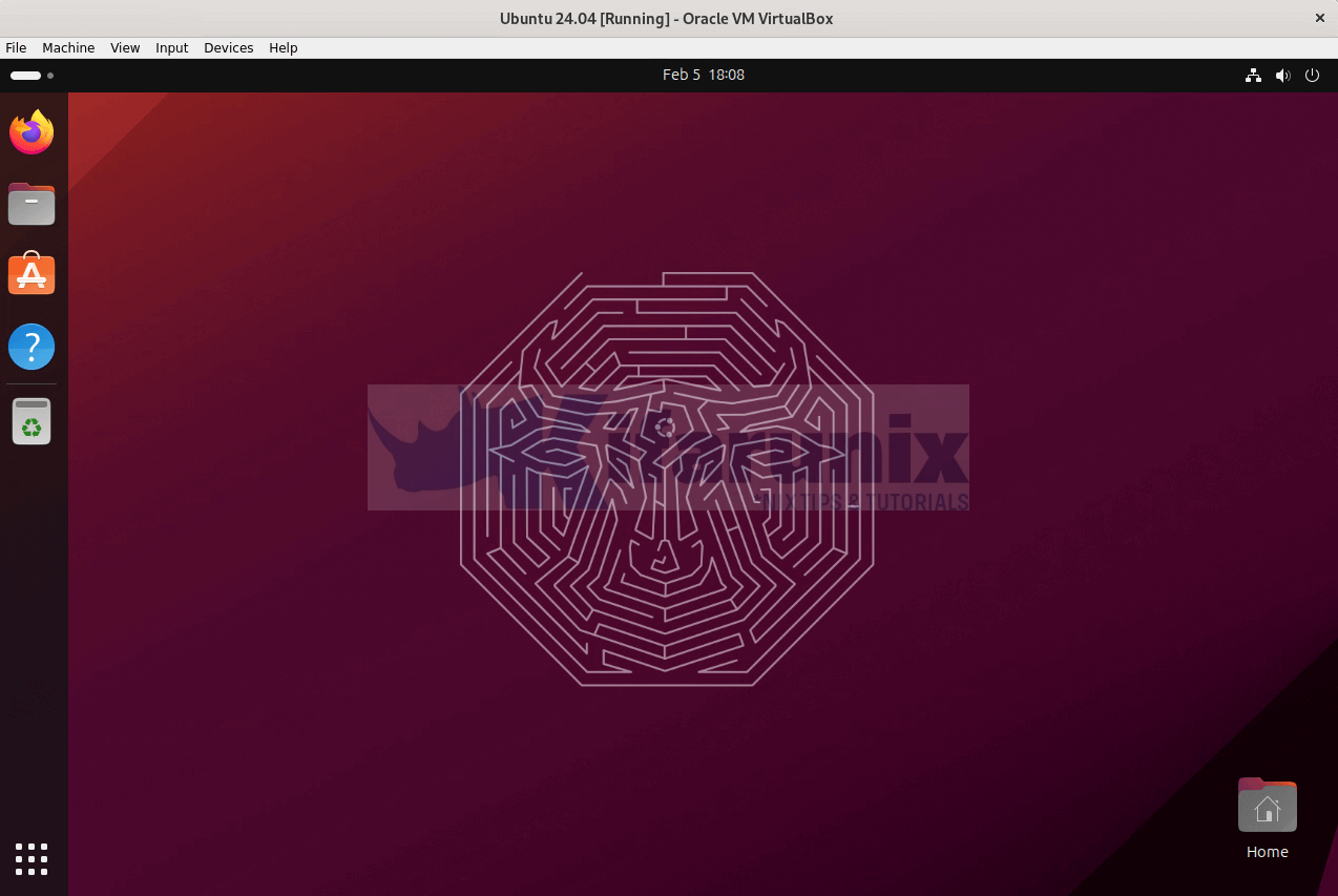 Home 46 Install Ubuntu 24.04 on VirtualBox