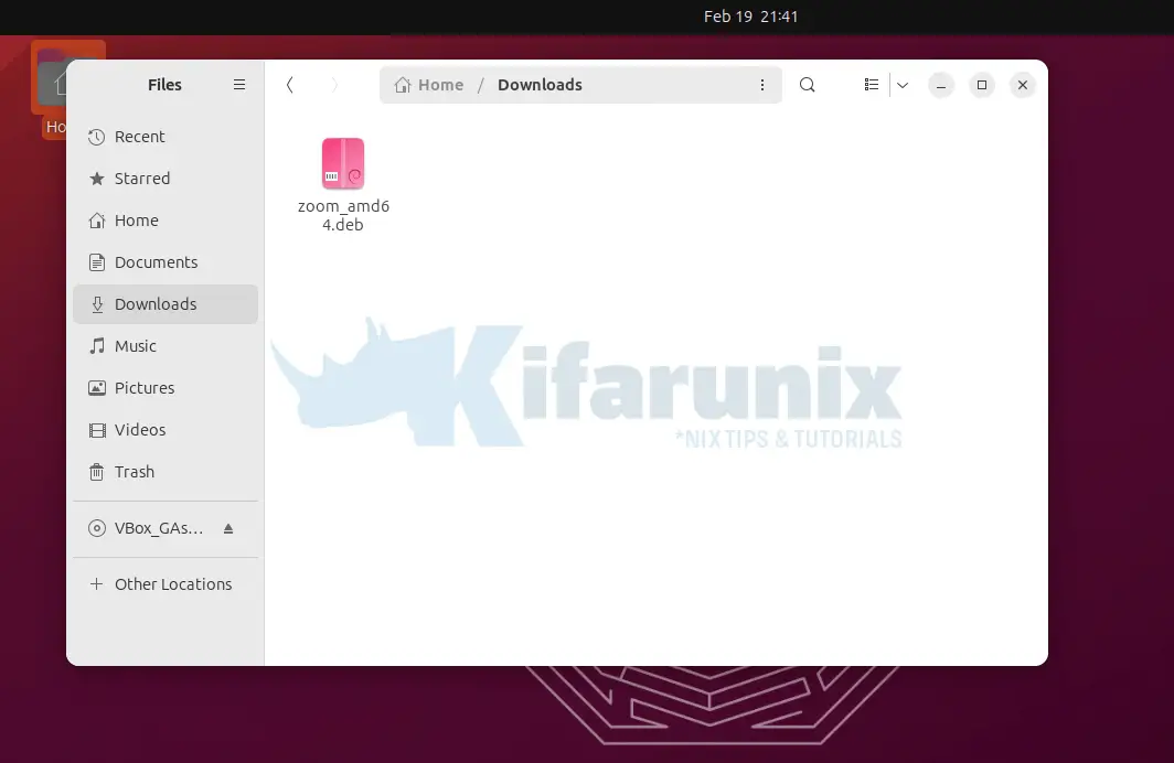 Install Zoom Client on Ubuntu 24.04/Ubuntu 22.04 1 Install Zoom Client on Ubuntu 24.04/Ubuntu 22.04