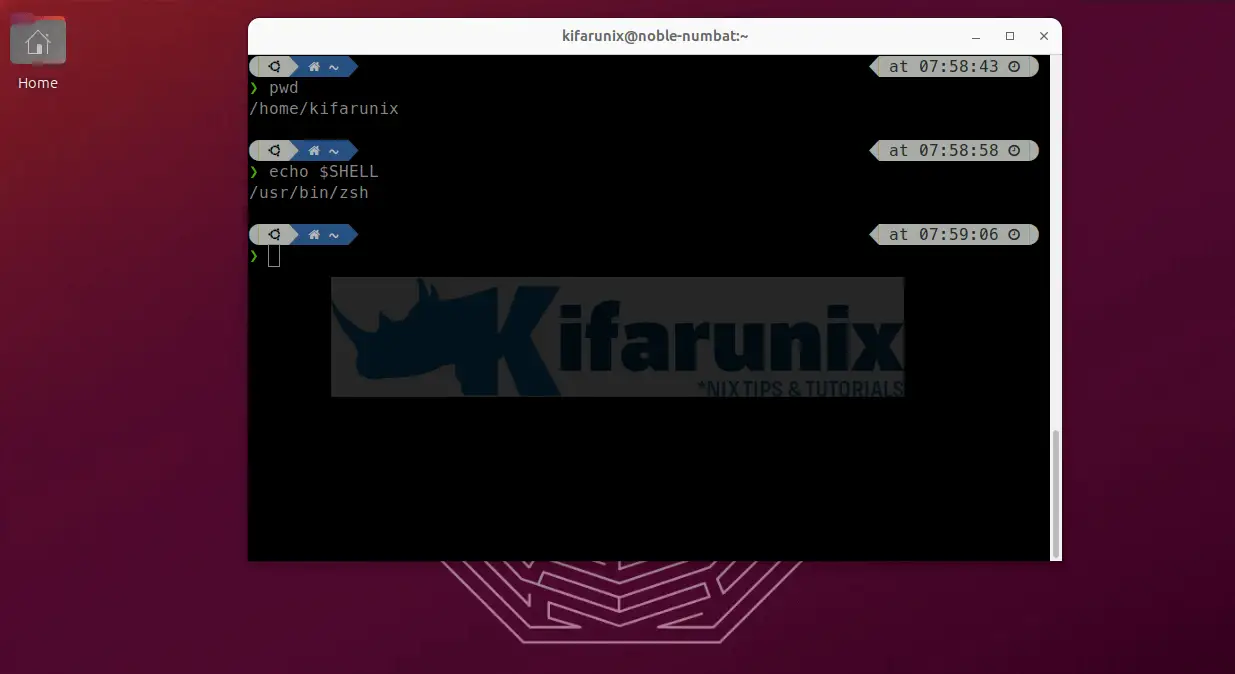 Install Zsh on Ubuntu 24.04 6 zsh powerlevel10k
