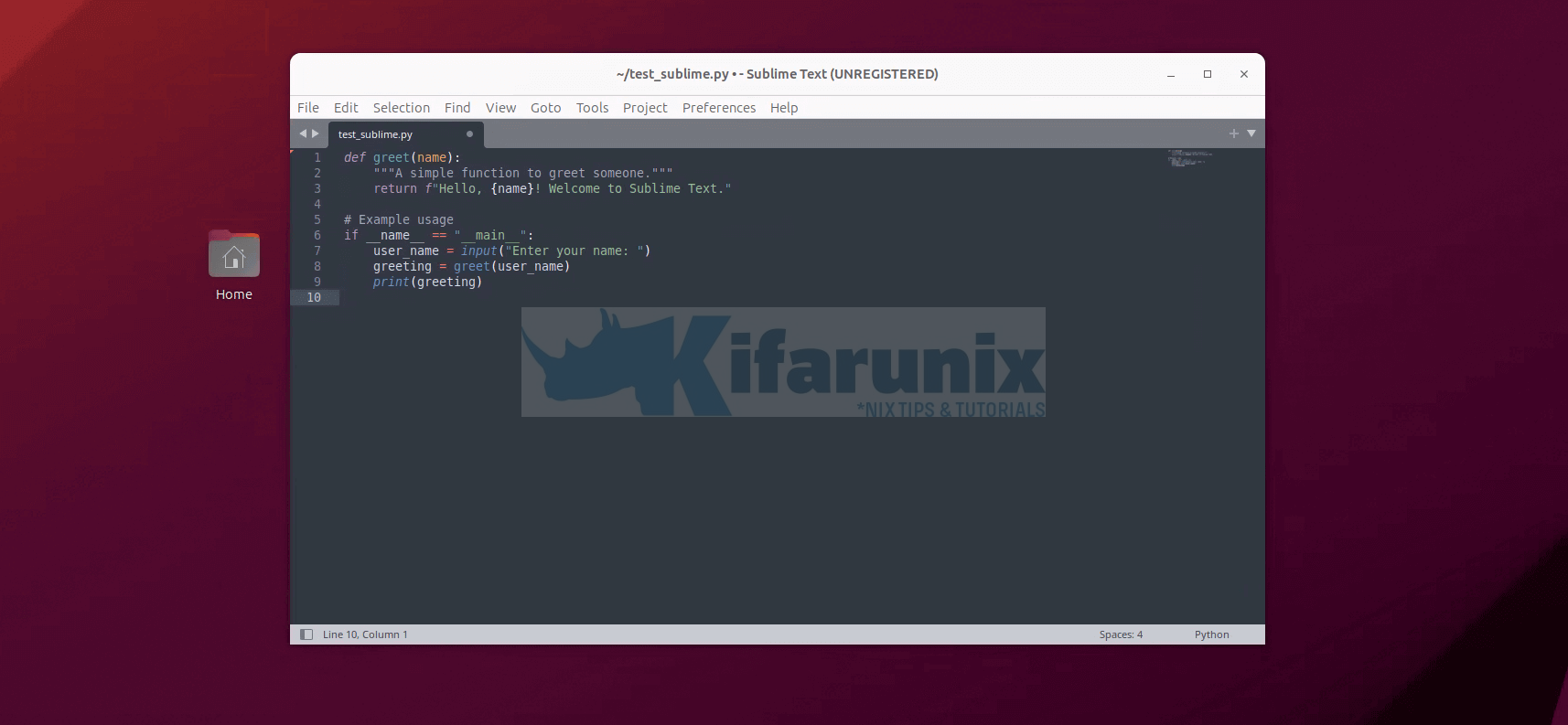 Install Sublime Text on Ubuntu 24.04 2 sublime text ubuntu 24 04