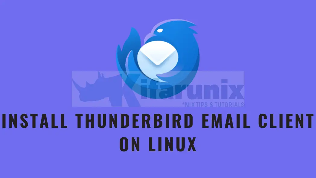 install thunderbird client