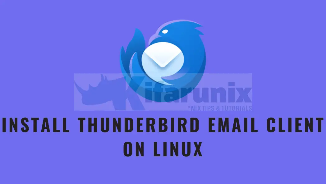 Install Thunderbird on Ubuntu 24.04 1 install thunderbird client