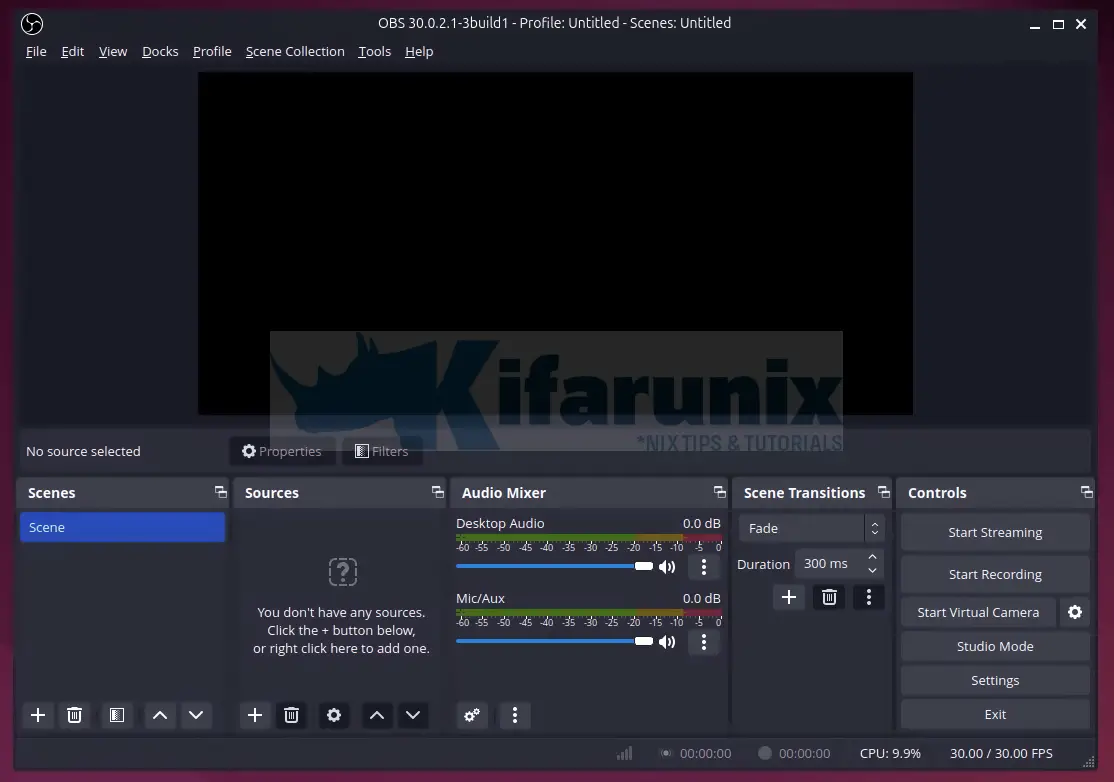 How to Install OBS Studio on Ubuntu 24.04 4 obs studio ubuntu 24.04