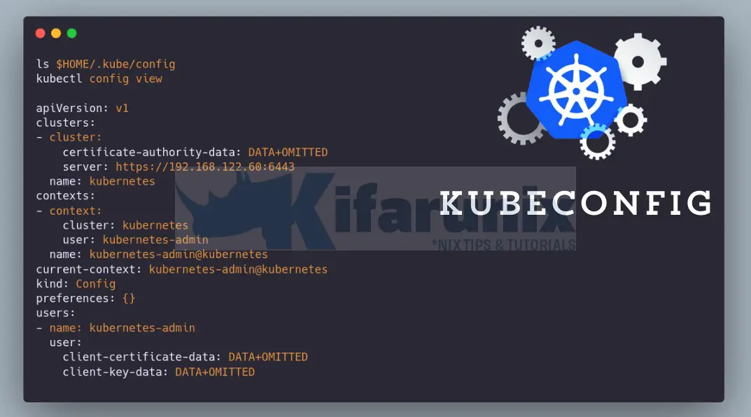 Home 31 kubernetes kubeconfig
