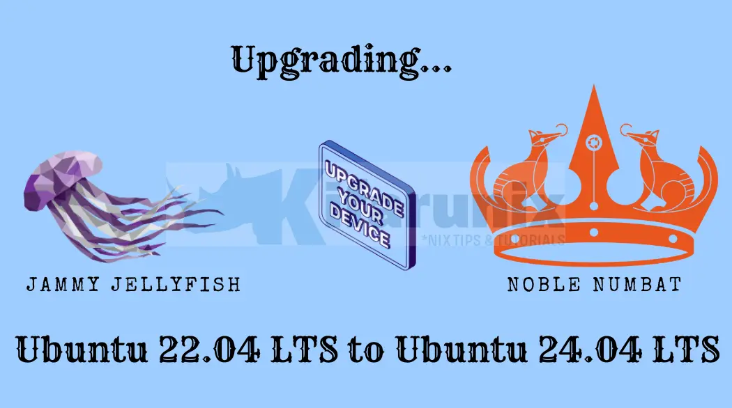 upgrading ubuntu 22.04 to ubuntu 24.04